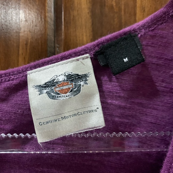 Harley Davidson purple tee - Picture 3 of 5